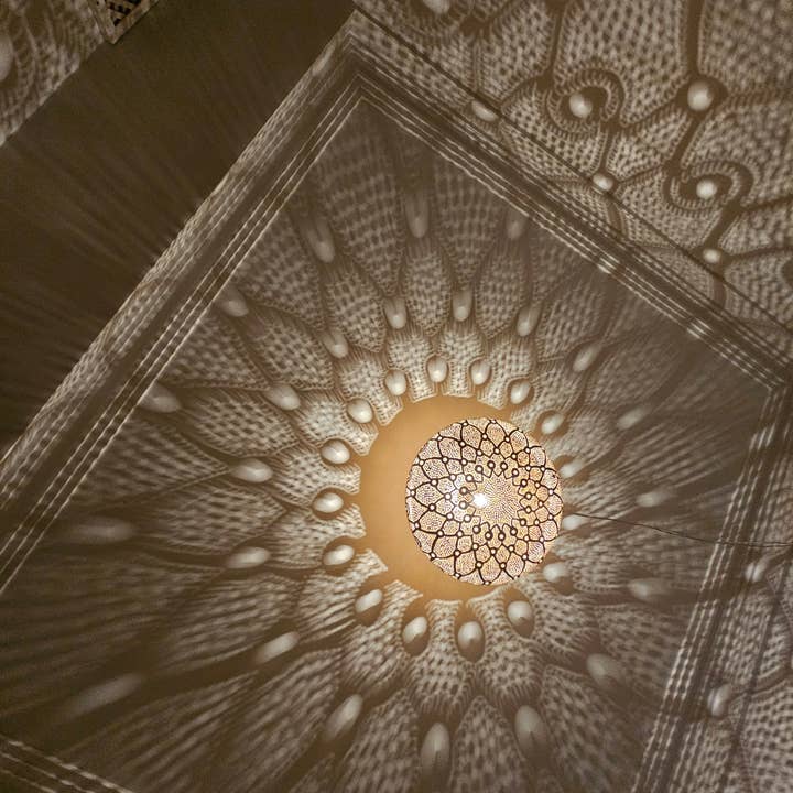 libitiishop - Wholesale Chandelier/Hanging Light - Moroccan pendant light, Handmade modern brass ceiling light5