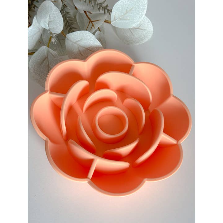 Doggotique – Großhandel Futternapf – Katze/Hund – Slow Bowl Rose, Futternapf für Hunde und Katzen