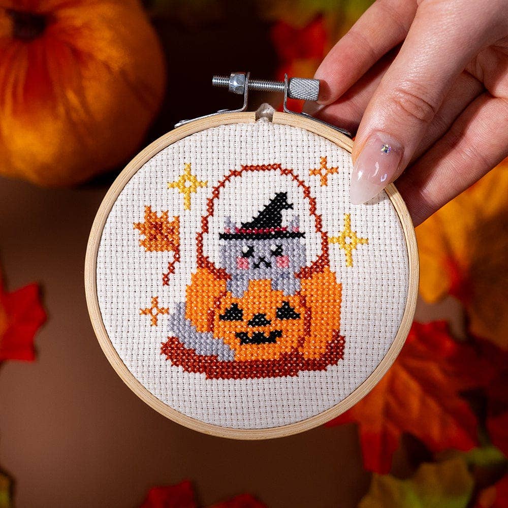 Craft Club - Wholesale Embroidery/cross-stitch supplies - TRICK OR TREAT MINIS - Cross Stitch Kit7