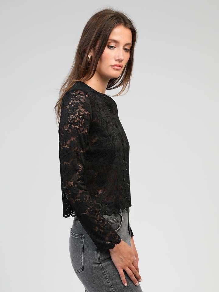 An'ge - Wholesale Blouse - Women's - AMONA VEST black3