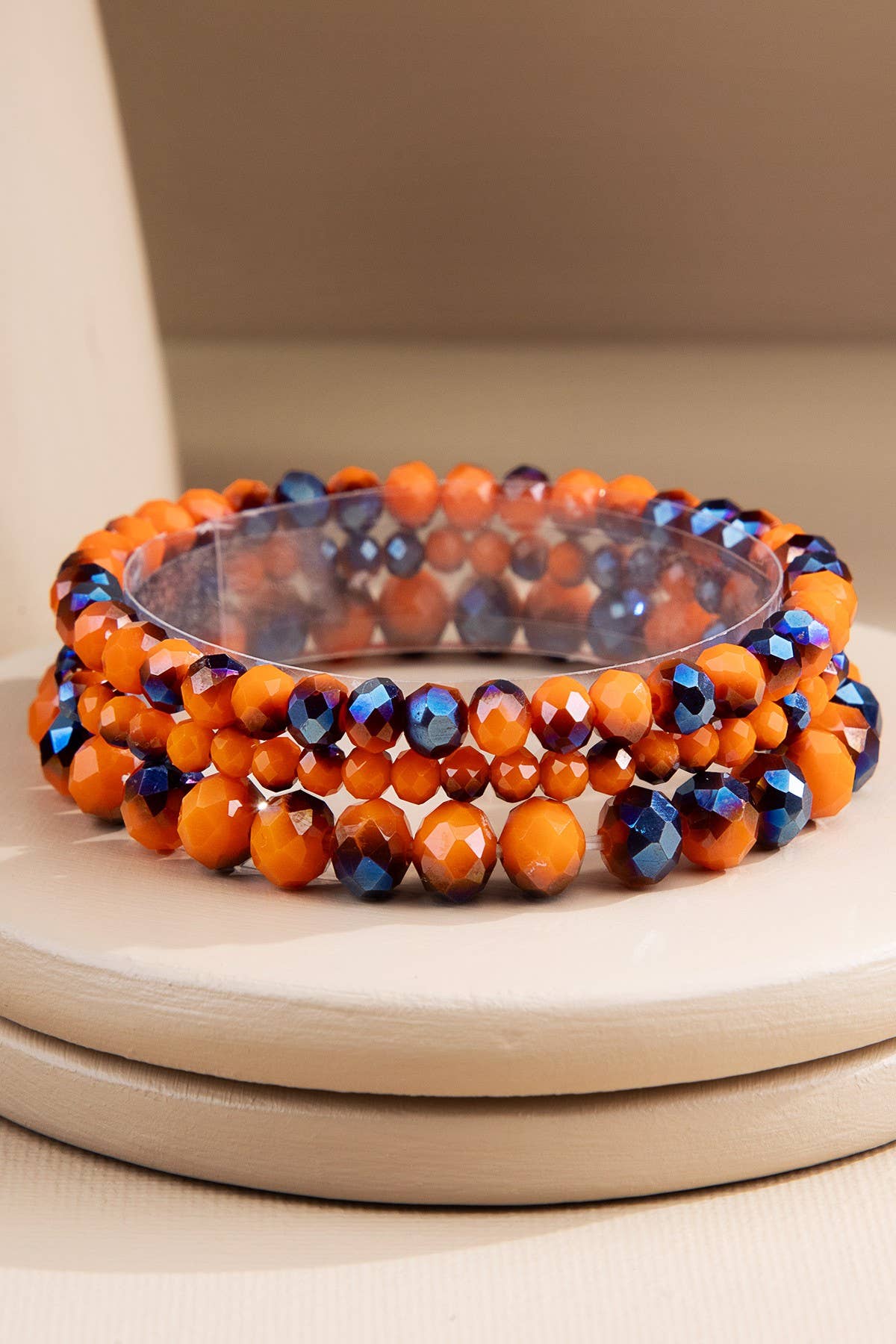 Urbanista – Pulseira de missangas por atacado – Conjunto de Pulseiras de Contas de Vidro de 3 Fios7