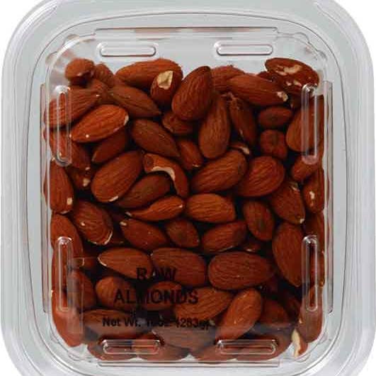 Hudson Meat Company - Wholesale Nuts - TUB NUT ALMONDS RAW WHOLE SM - JLM TUB0