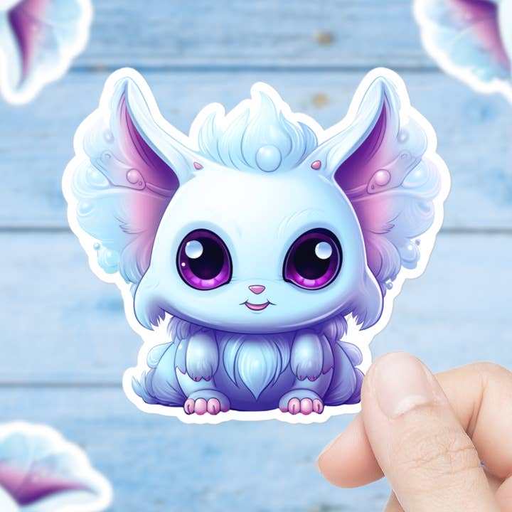 Pegatina linda criatura mística para venta al por mayor de Mystical Clarity