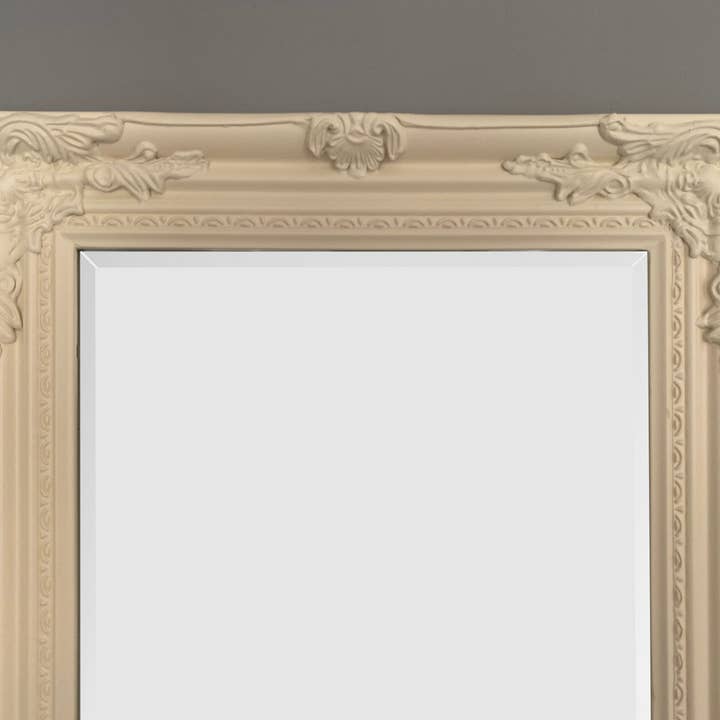 DOWNTON WHOLESALE – wholesale Wall mirror – Cream Dressing Mirror142cm (Pack of 2) Trade Price £33 each2