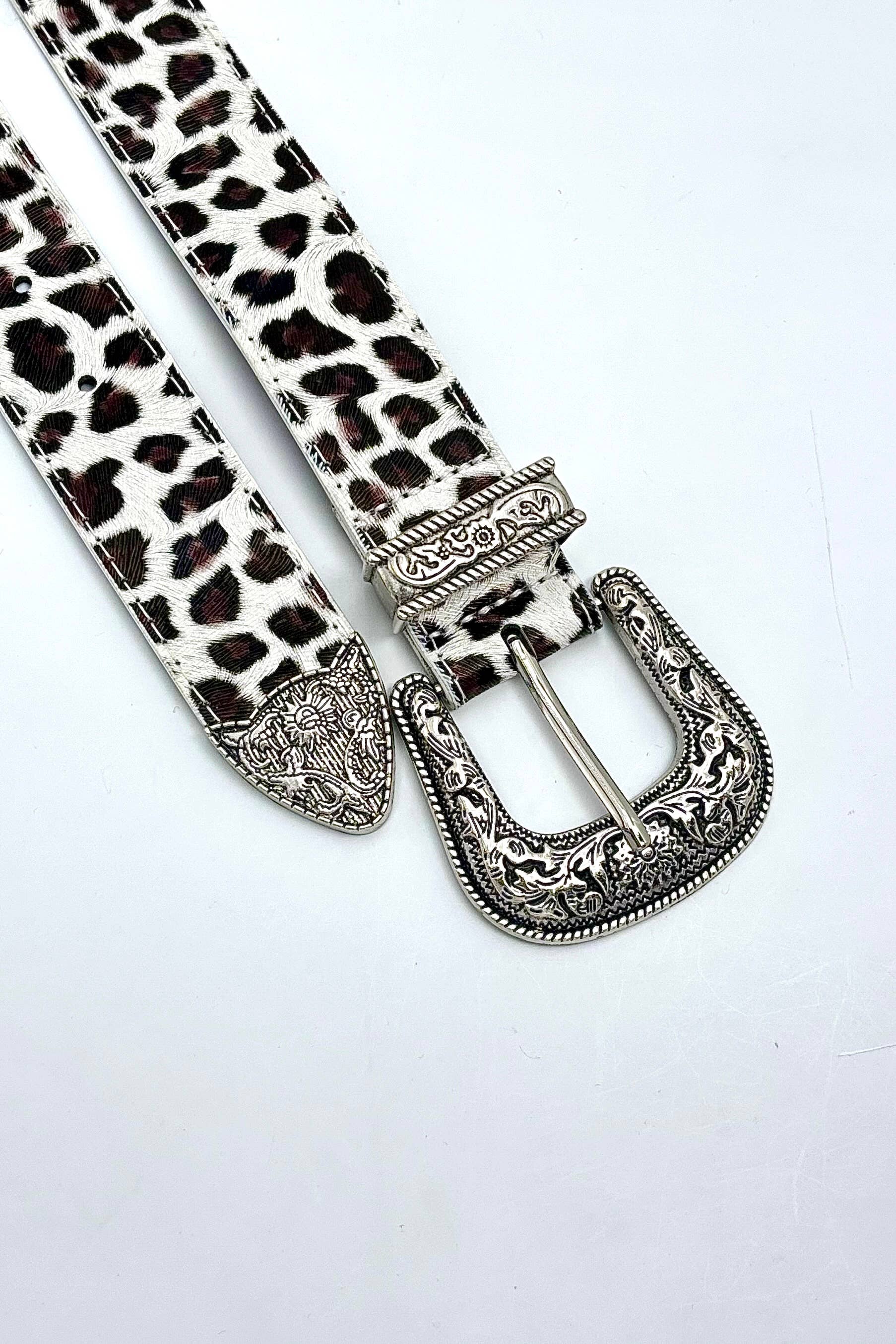 BYREN | ÉLINE L'ATELIER - Wholesale Belt - Women's - Faux leather leopard effect belt CT11K1