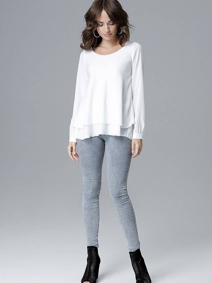 Bluse Model 128523 Lenitif for engroshandel hos Lieber Deem Marktplatz