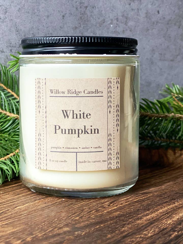White Pumpkin for wholesale by Willow Ridge Candles