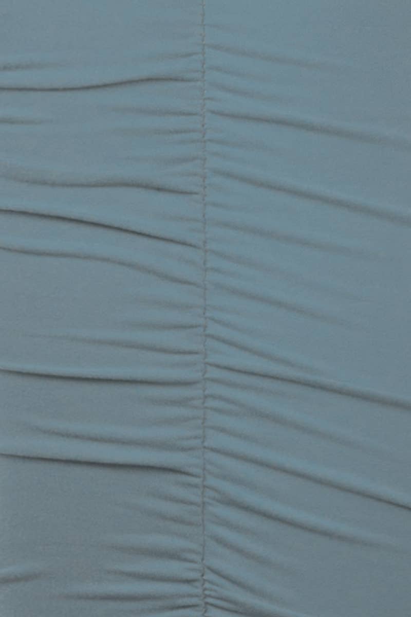 NINEXIS - Wholesale Skirt - Women's - CWBMS070_Slim Fit Ruched Long Pencil Skirt12