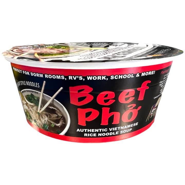 PhoLicious - Wholesale Soup - PhoLicious INSTANT BEEF PHO RESTAURANT STYLE VIETNAMESE SOUP