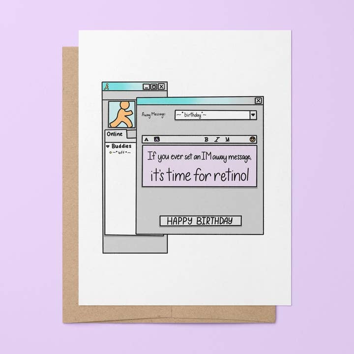 MangoIllustrated – wholesale Födelsedagskort – Snabbmeddelande födelsedagskort0