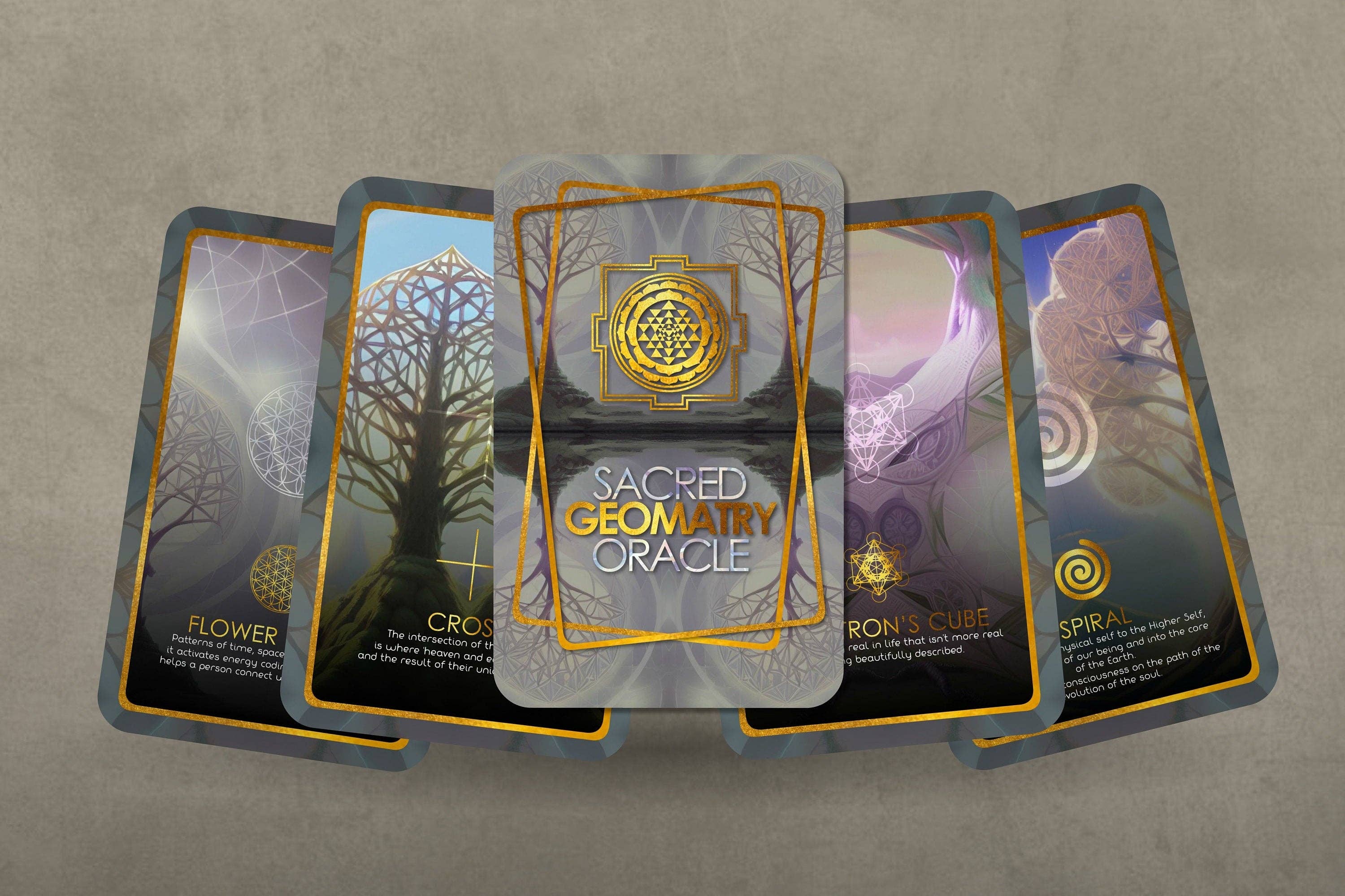 Ibiza Tarot USA - Wholesale Tarot Cards - Sacred Geometry Oracle - Sacred Symbols10