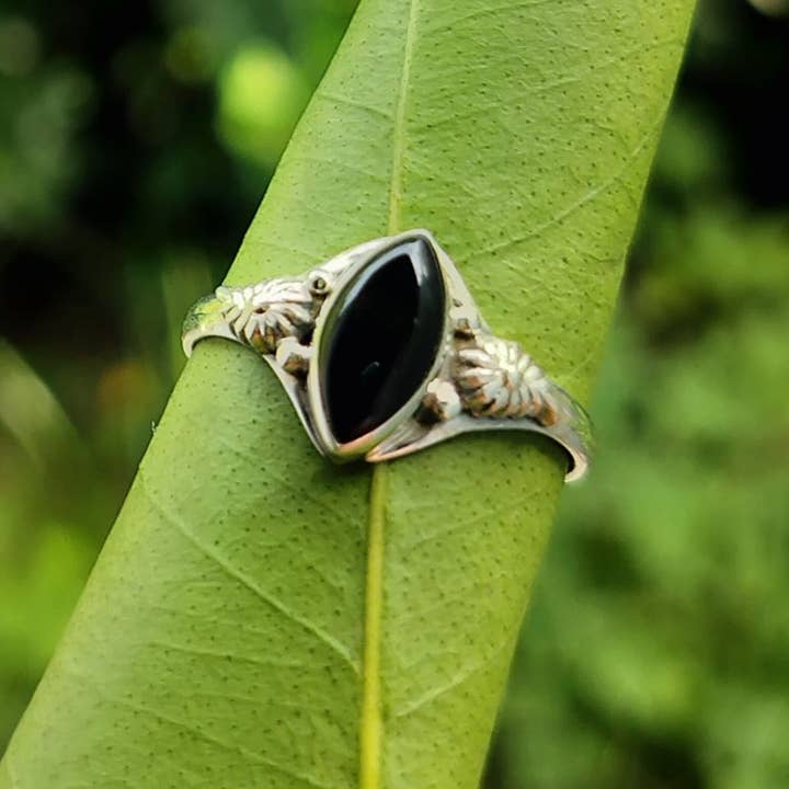 SILVER CAVE – wholesale Single stone/solitaire ring – Pack of 6 Natural Gemstones 925 Silver Handmade Rings5