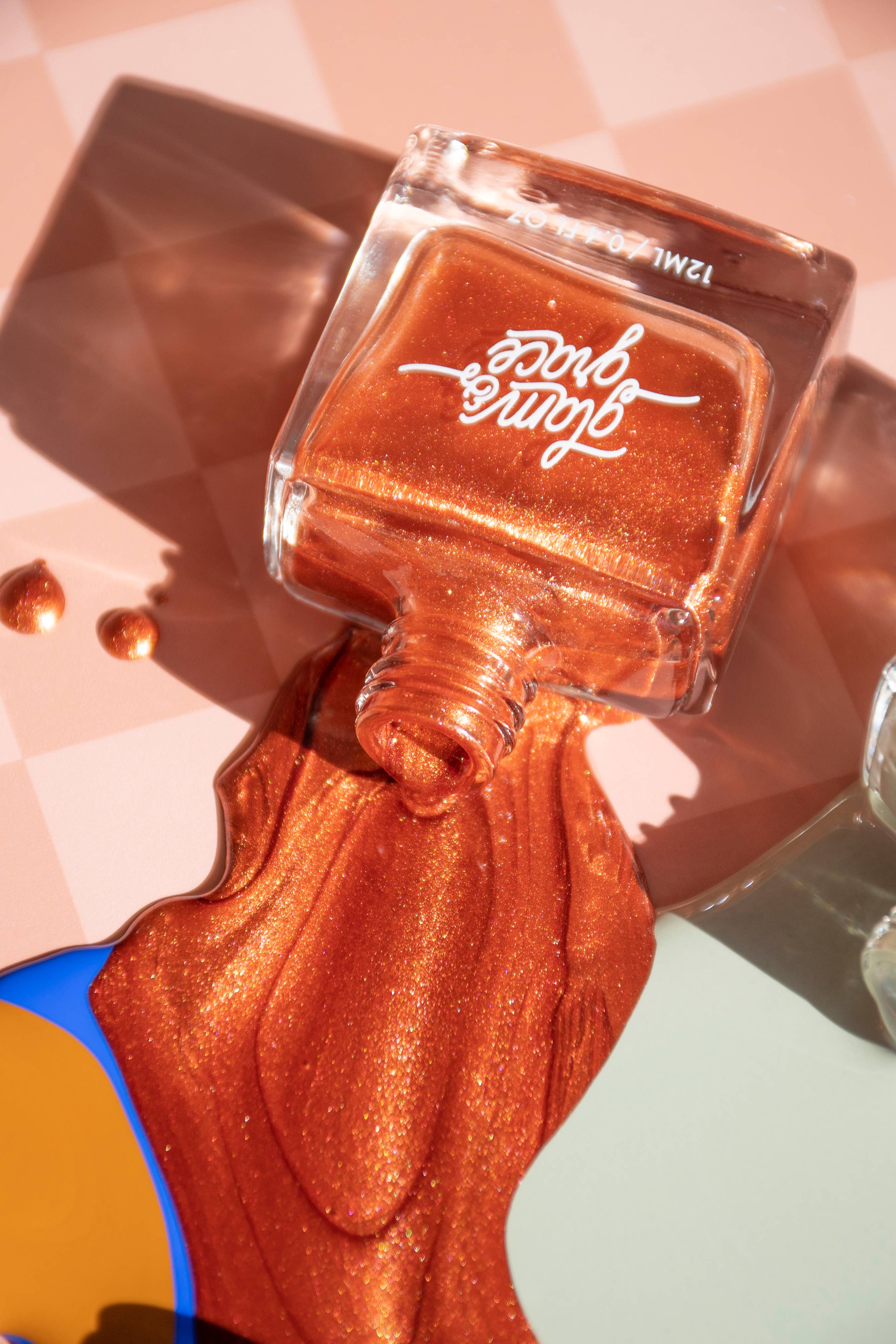 Glam & Grace - Wholesale Nail Polish - Non-Toxic Nail Polish - Copper Glow3
