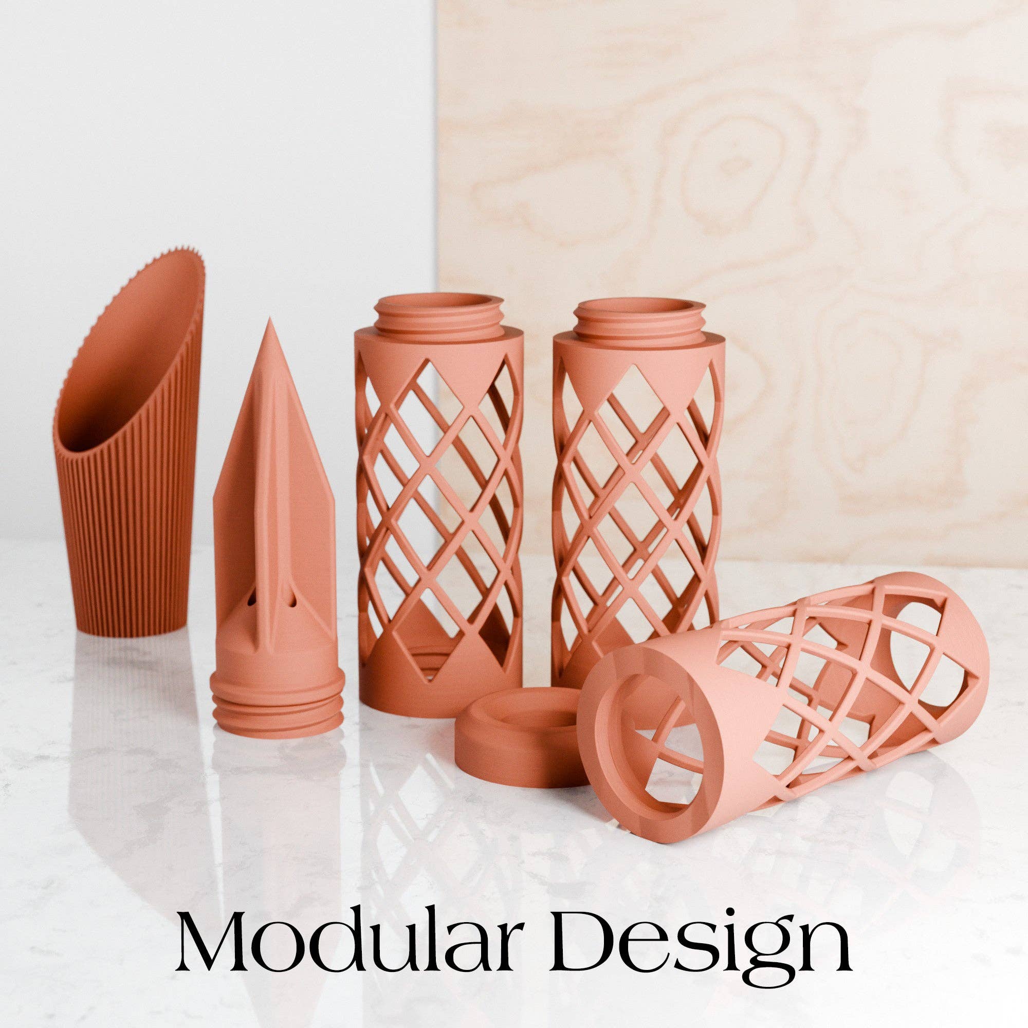 Modernized Pottery - Wholesale Trellis - Moss Pole MODULAR8
