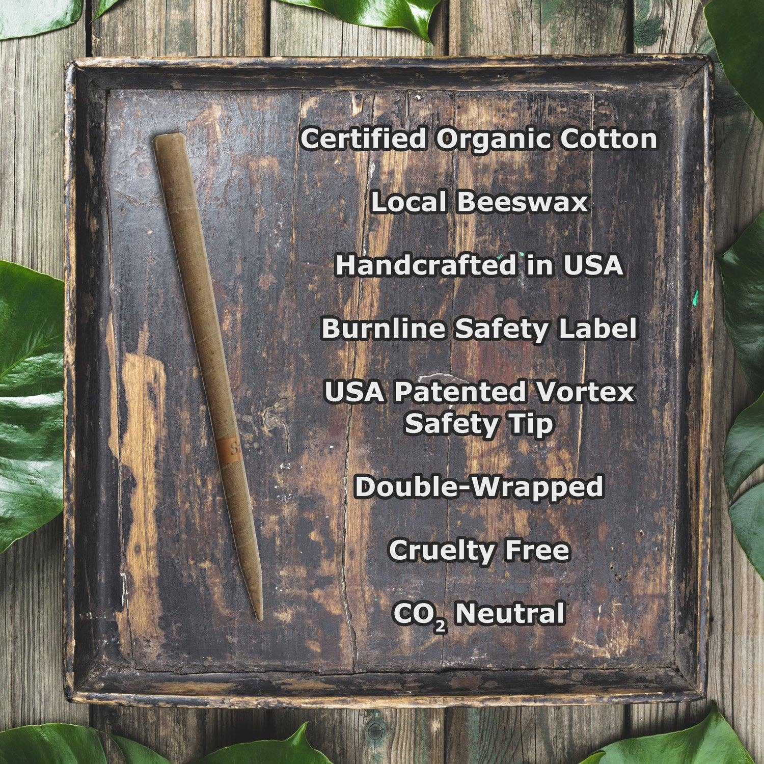 Healthy Energy Amazing Life - Wholesale Tapered Candle/Candlestick - Large Beeswax Ear Candles by Doc Harmony7