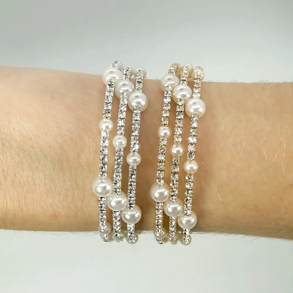 Aqua Essence Co - Wholesale Jewelry Set - Victoria Bridal Set | Handcrafted Pearl Wedding Jewelry4