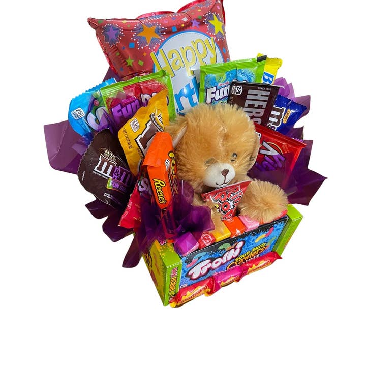 Sumptuous Gifts - Wholesale Gift box - Candy Box Bouquet with Bear and Balloon1