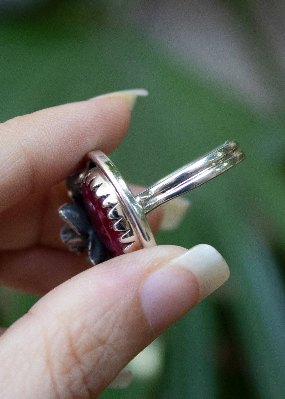 Ambra Jewels - Wholesale Cocktail/Statement Ring - Ruby Gemstone Ring, AR-71758