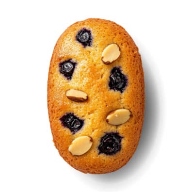 Beaming Blueberry Lemon Gluten Free Almond Cake for wholesale by Rosie Cakes