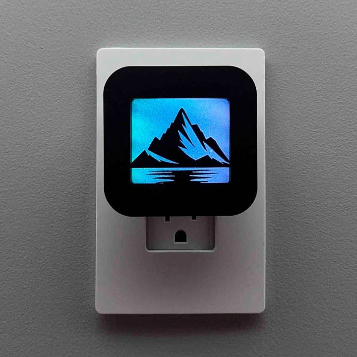 Mountain Lake Night Light for wholesale by Swaplights Night Lights
