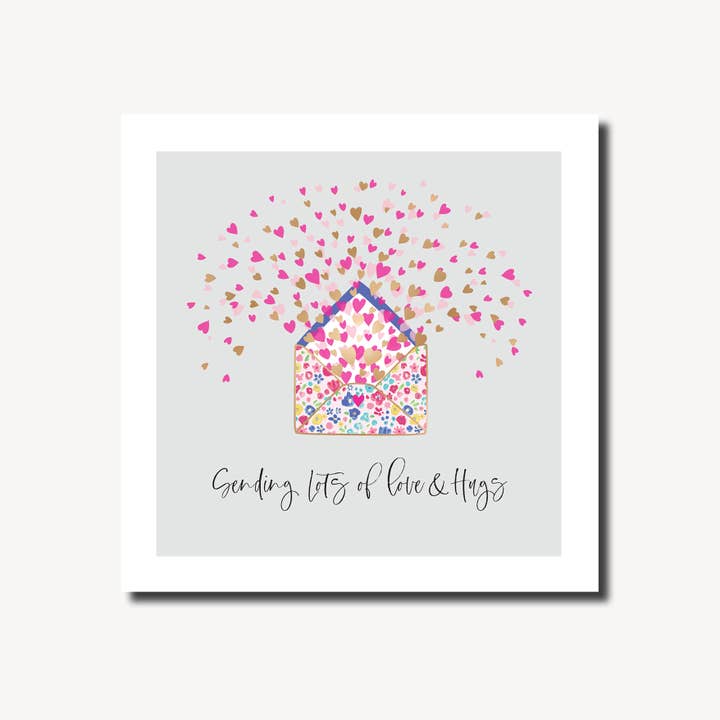 Love Letter | Pretty Lilly | Friendship Card for wholesale by Marina B