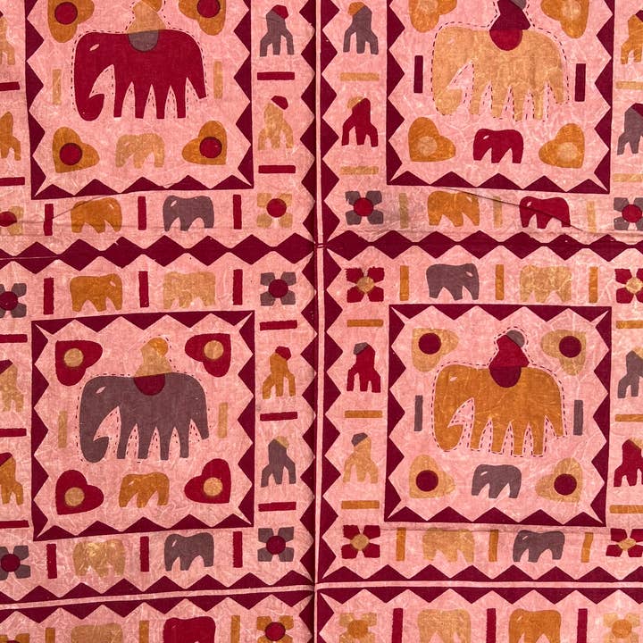 Lungta Imports - Wholesale Tapestry/Textile - Indian Tribal Elephants Tapestry Wall Decor Beach Throw9