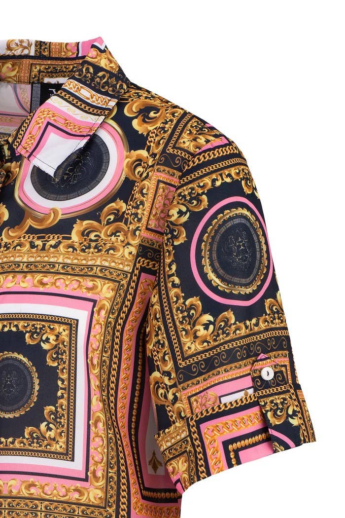 Versace 19.69 Abbigliamento Sportivo SRL - Venta al por mayor Camisa con botones - Mujer - Blusa MARLA - AOP2