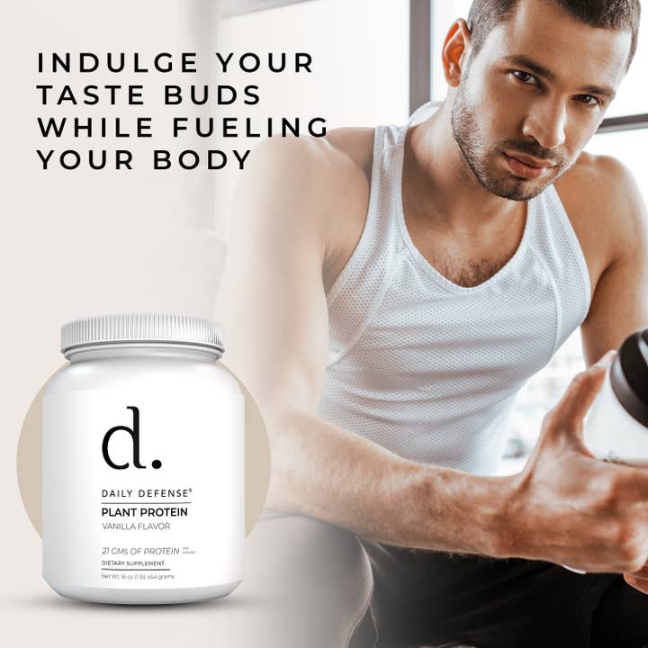 DAILY DEFENSE - Wholesale Oral supplement/vitamin - PLANT PROTEIN VANILLA FLAVOR3