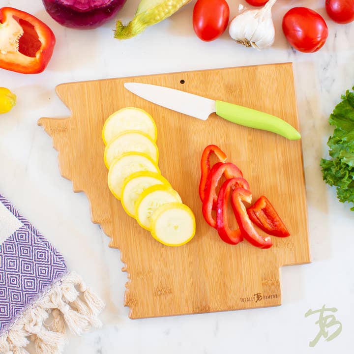 Totally Bamboo - Wholesale Cutting Board - Destination Arkansas Cutting Board with Engraved Artwork2