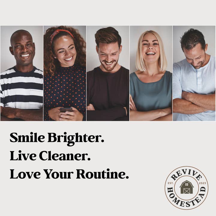 Revive Homestead - Wholesale Toothpaste - Remineralizing Tooth Powder with Hydroxyapatite (Sweetener-Free)