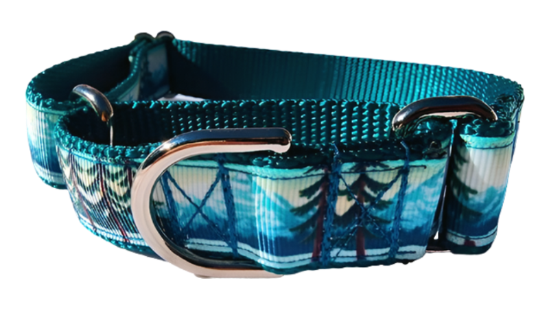 Rocky Mountain Hound - Wholesale Pet Collar - Dog - 1" Mountain Tree Dog Collar, Leash, Martingale, or Harness6