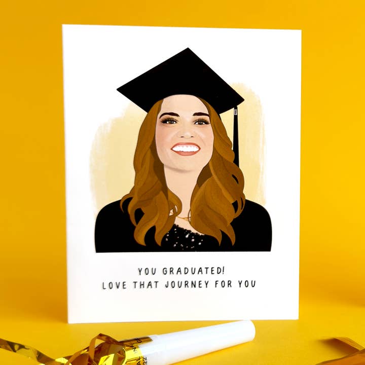 Shop Trimmings - Wholesale Graduation Card - Alexis Rose Schitt's Creek Graduation Greeting Card