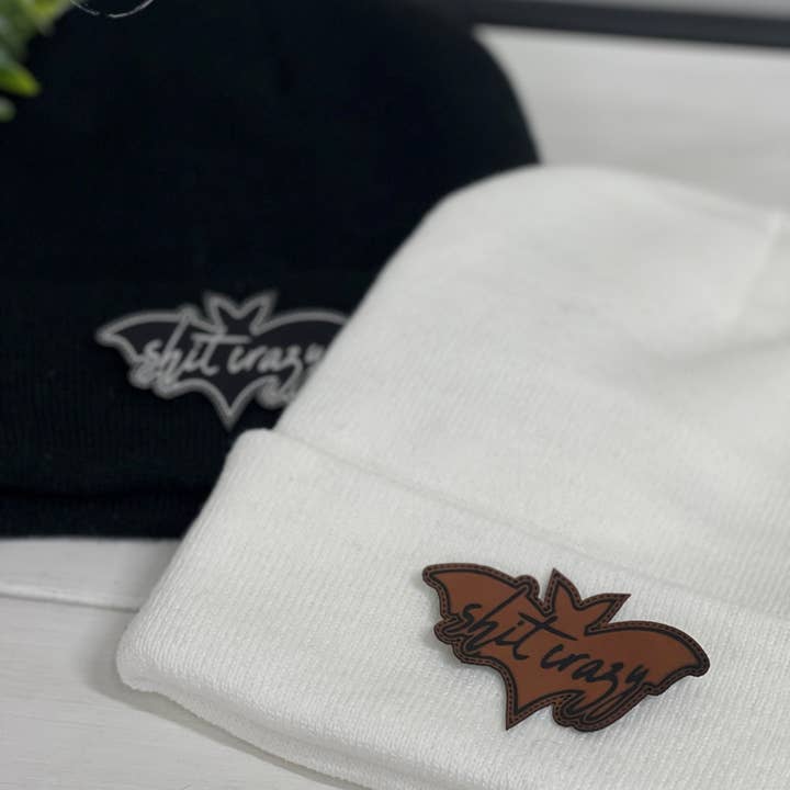 CMD Wholesale - Wholesale Beanie – Women's - Bat Shit Crazy Patch Beanie