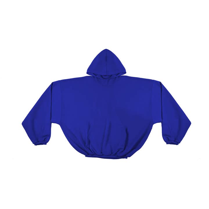 Langærmet hoodie med boxy fit, ART. LU7809 for engroshandel hos MANIFATTURE CHIVI SRL
