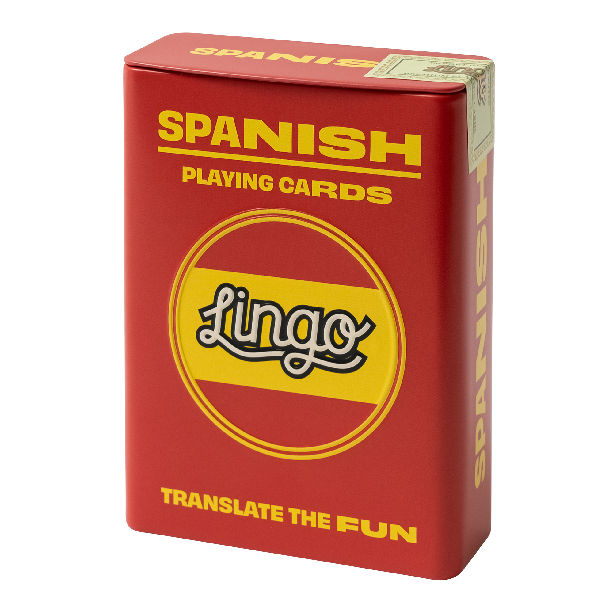 Lingo Playing Cards - Vente Jeu de cartes - Ensemble de boîtes de voyage Lingo : 60 jeux + présentoir9