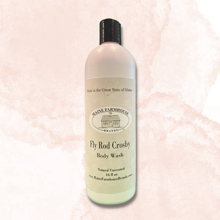 Fly Rod Crosby | Unscented for Sensitive Skin | Body Wash for wholesale by Maine Farmhouse Brands
