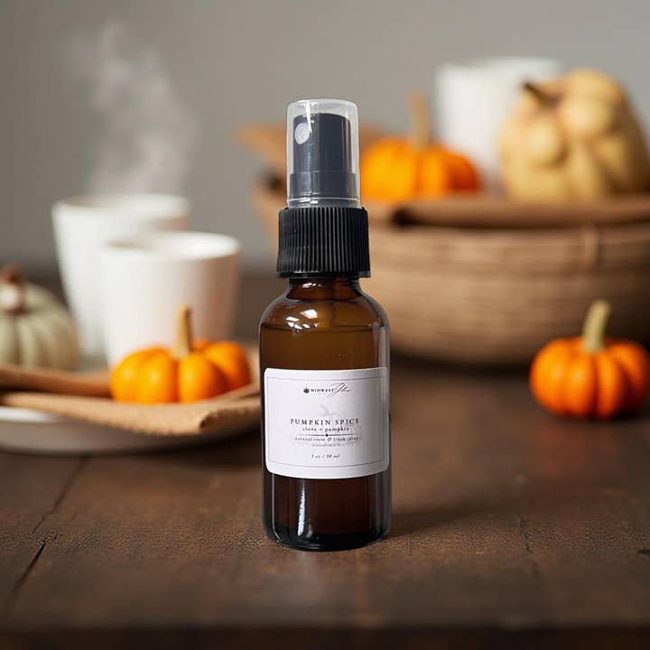 Pumpkin Spice Room Spray for wholesale by Midwest Glow