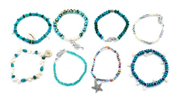 Bamboo Trading Company - Wholesale Beaded Bracelet - Under the Sea Bracelets0