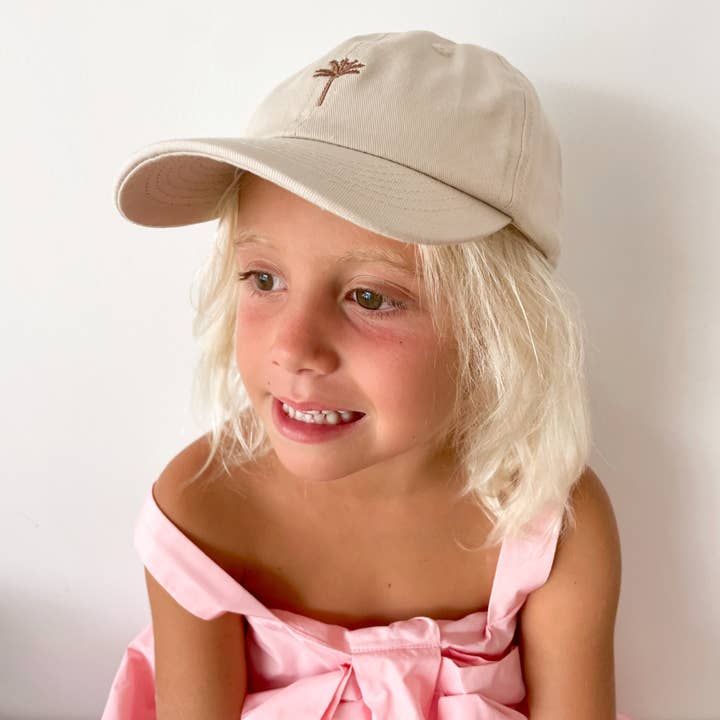 Anchor & Arrow - Wholesale Baseball cap – Women's - Matching Palm Cap - Beige4