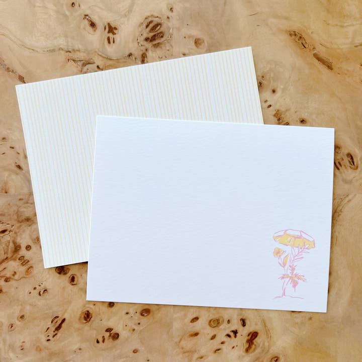 Ross Paper Co - Wholesale Stationery/Notecard Set - Sun Bum Stationery1