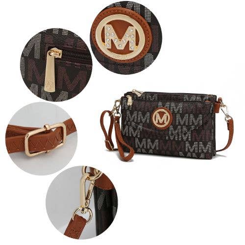 MKF Collection - Wholesale Crossbody Bag - Women's - Ishani Signature Crossbody Handbag Women by Mia K.9