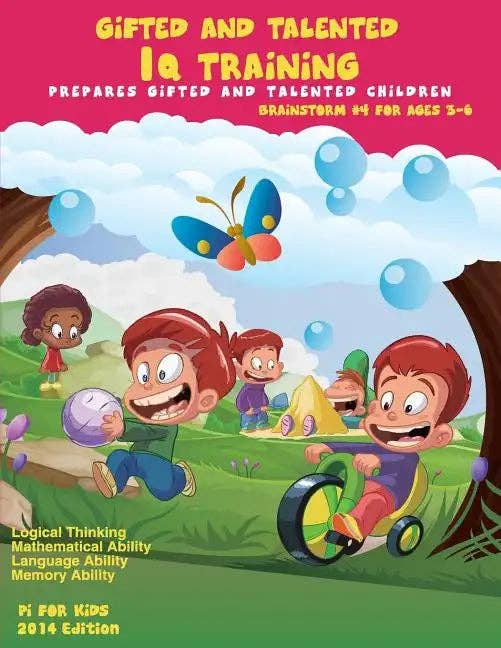 Books by splitShops - Wholesale Preschool Book (3-5) - Gifted and Talented: IQ Training: Brainstorm: IQ Training test workbook for ages 3-6 - Paperback0