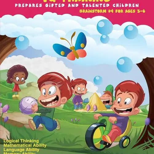 Books by splitShops - Wholesale Preschool Book (3-5) - Gifted and Talented: IQ Training: Brainstorm: IQ Training test workbook for ages 3-6 - Paperback