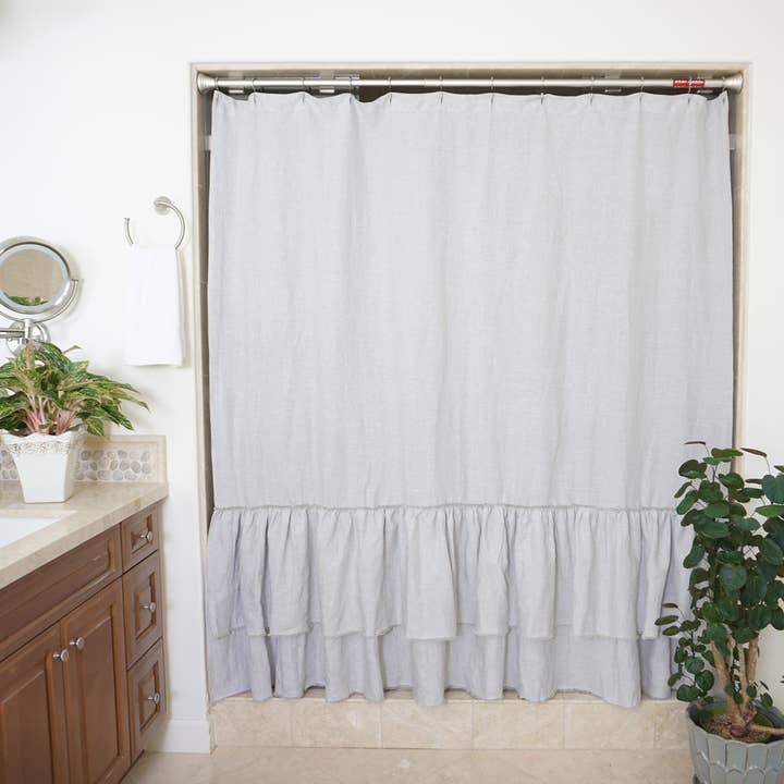 Native Linum - Wholesale Shower Curtain - Tara Shower Curtain