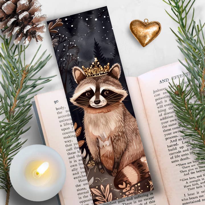 Marque Page Signet de Lecture Prince Raton-Laveur pour la vente par Les Moonettes