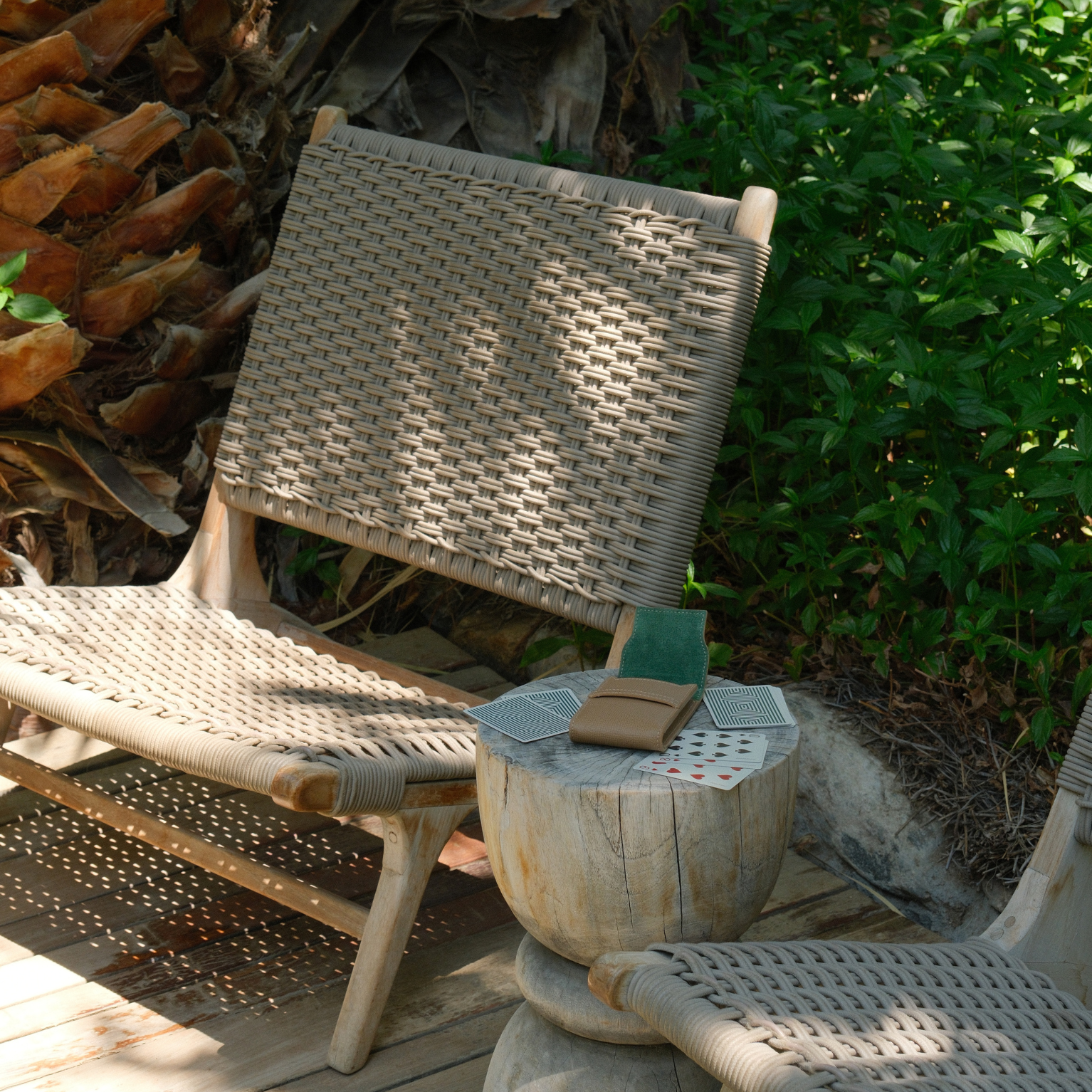 Throwing Doubles – wholesale Playing cards – Leather Playing Card Set - The Palmilla2