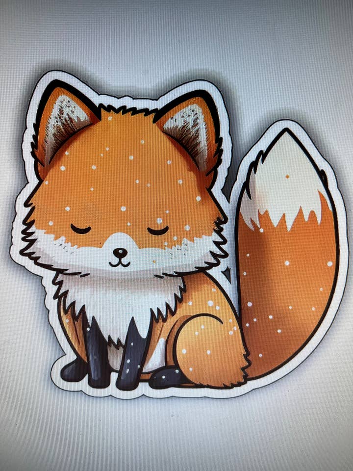 The Peaceful vibes fox for wholesale by Charm and Clay