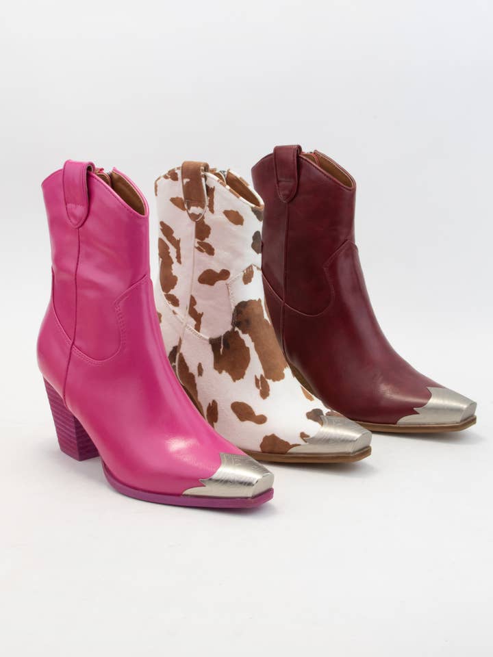 CCOCCI - Wholesale Cowboy Boots - Women's - DAKOTA METALLIC TIP TOE COWBOY BOOTS18