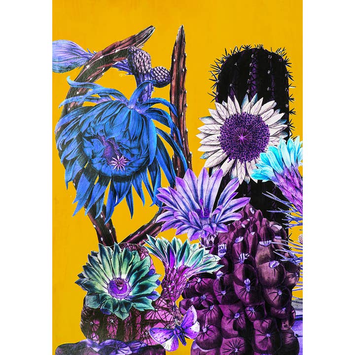 Diana Wilson Arcana – Engroshandel Hverdagshilsen kort – store gule kaktus