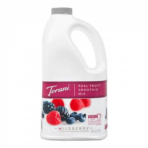 Torani 64 fl. oz. Mistura para Batido de Frutas Silvestres WS-880900157 por atacado de FIXTUREDISPLAYS